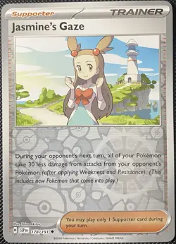 Jasmine's Gaze 178/191 Sv08: Surging Sparks Reverse Holo - Pokemon Card - Image 1