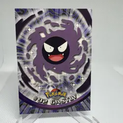 #92 Gastly - Topps Series 1 Pokemon - Blue Logo Non-Holo [NM] Vintage - Image 1