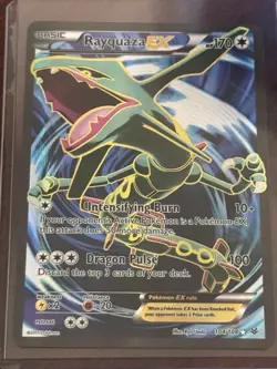 Pokemon TCG Rayquaza EX Full Art Ultra Rare Roaring Skies 2015 104/108 - Image 1