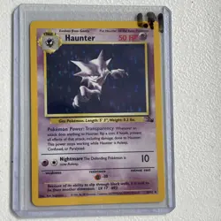 Pokemon TCG Haunter Fossil 6/62 Holo Unlimited Rare LP Condition - Image 1