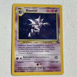 Pokemon TCG Haunter Fossil 6/62 Holo Unlimited Rare LP Condition - Image 3