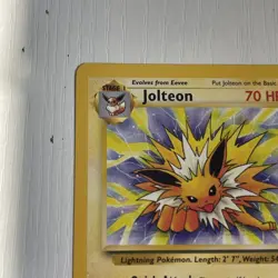 Jolteon 20/64 - Jungle Unlimited - Non-Holo Rare - WotC Pokemon TCG Card - LP+ - Image 4