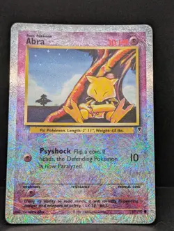 Abra 67/110 Legendary Collection Reverse Holo Rare Pokemon TCG HP - Image 3