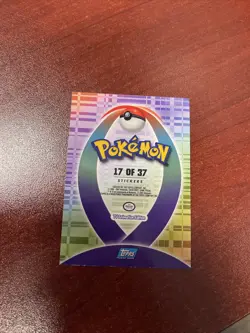 Pokemon Topps Magcargo Non Holo Sticker TV Animation Edition Card #219 17 Of 37 - Image 2
