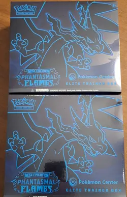 (2)Pokemon Center Phantasmal Flames ETBs - Image 1