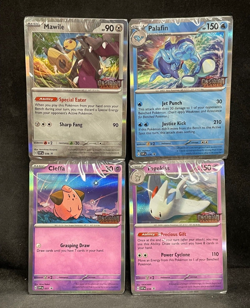 Pokemon TCG Obsidian Flames Build And Battle Complete Promo Set of Four (4) - Image 1