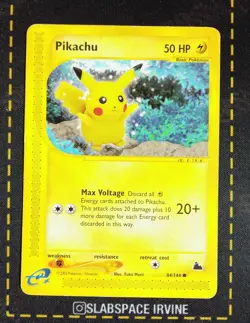 2003 Pokemon Skyridge Pikachu 84/144 - Image 1