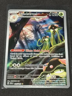 Toedscruel 185/182 SV04: Paradox Rift Holo Illustration Rare Pokemon Card - Image 1