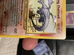 Shining Charizard (Raw) Pokemon Card English Rare Holo Neo MINTY FRONT - Image 3