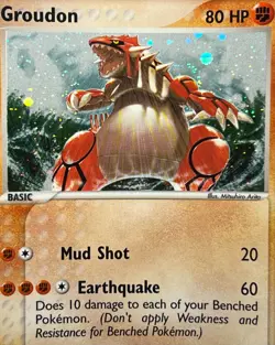 Groudon 102/101 Pokemon 2004 EX Hidden Legends-Secret Rare Holo -NM+ - Image 2