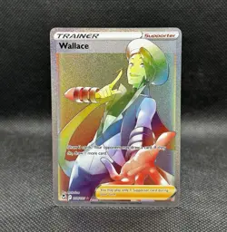 Wallace 208/195 Rainbow - Silver Tempest - Pokemon TCG - SHIPS FAST - Image 1