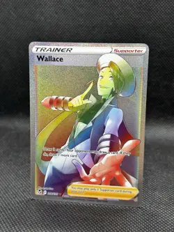 Wallace 208/195 Rainbow - Silver Tempest - Pokemon TCG - SHIPS FAST - Image 2