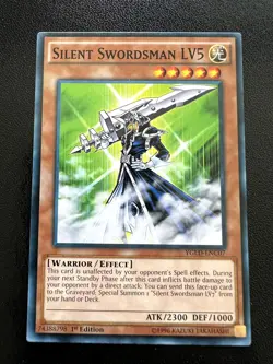 Silent Swordsman LV5 1st Edition YGLD-ENC07 LP - Image 1