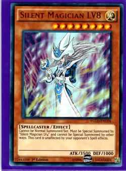 Silent Magician LV8 Ultra Rare King of Games: Yugi's Legendary Decks 1st Edition - Image 1