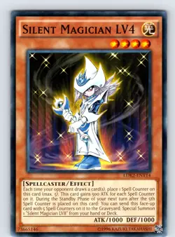 Silent Magician LV4 Common Unlimited LDK2-ENY14 LP - Image 1