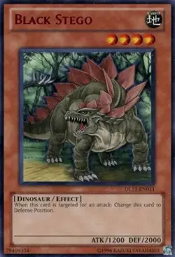 Black Stego - Red - DL13-EN011 - Rare - Unlimited Edition - Moderately Played - Image 1