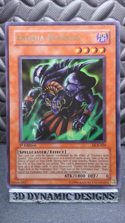 | Yugioh Exodia Necross DCR-020 1st Edition Ultra Rare Dark Crisis PL ?? | - Image 1