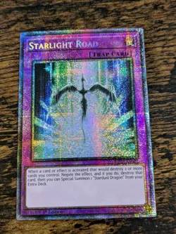 YU-GI-OH STARLIGHT ROAD MP25 STARLIGHT RARE NM - Image 1