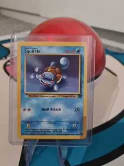 Squirtle Team Rocket 68/82 Pokemon card WOTC Near Mint - Image 2