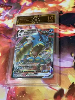 Gyarados VMAX Pristine 10 Black Label OCD Chinese Pokemon card (like PSA CGC) - Image 1