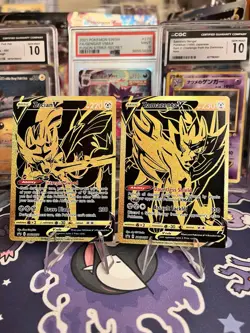 Zacian V SWSH076 & Zamazenta V SWSH 077 SWSH: Sword & Shield Promo Cards Holo - Image 1