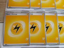 18x Lightning Energy Cards Bundle - Pikachu Stamp Battle Academy 2024 - Pokemon - Image 4
