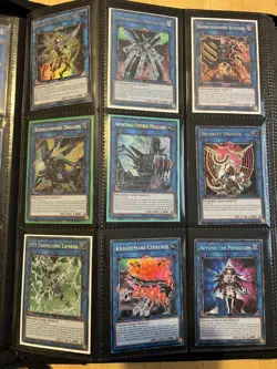 Yu-Gi-Oh TCG Binder Collection and Competitive Staple Cards Including Binder - Image 1