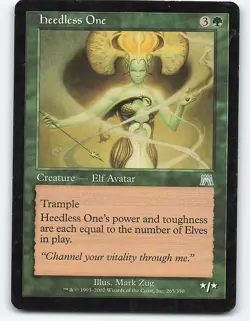 Heedless One #265 Magic the Gathering Card - Image 1