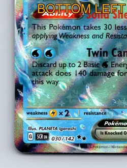 Stage 2 Blastoise EX HP 330 Solid Shell Twin Cannons Rarity Blue Powerful - Image 5