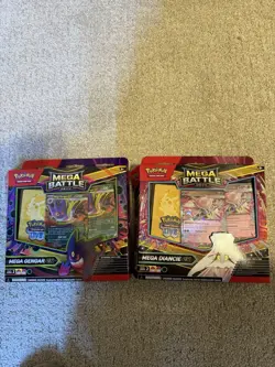 Pokemon Card TCG Mega Battle Deck Mega Gengar And Diancie EX - *NO PROMOS* - Image 1