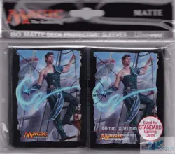 Jace, Cunning Castaway MATTE IXALAN ULTRA PRO MTG deck protector card sleeves - Image 1