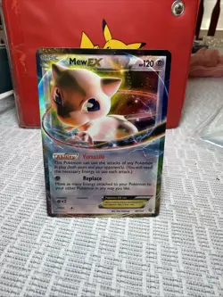 Pokemon Mew EX Dragons Exalted Holo Card 46/124 NM Condition - Image 1
