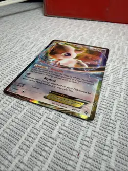 Pokemon Mew EX Dragons Exalted Holo Card 46/124 NM Condition - Image 3