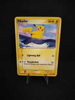 Pokemon TCG Pikachu 12/17 Non Holo POP 5 Series Pokemon Card - Image 1