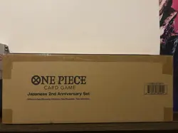 One Piece Card Game Japanese 2nd Anniversary Set English Version. New Sealed - Image 2