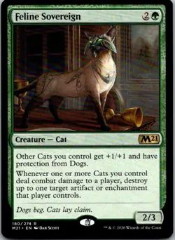 Feline Sovereign R Core Set 2021 180 NM NM-LP - Image 1