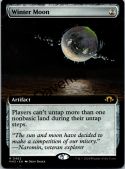 Winter Moon (Extended Art) (0462) Modern Horizons 3 Regular - Image 1