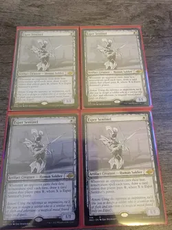 Small MTG collection: Two decks, three deck boxes, extra sleeves. Plus 3 lorcana - Image 2