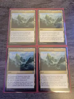 Small MTG collection: Two decks, three deck boxes, extra sleeves. Plus 3 lorcana - Image 4