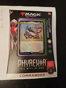MTG Corrupting Influence All Will Be One Commander Deck Sealed - Image 3