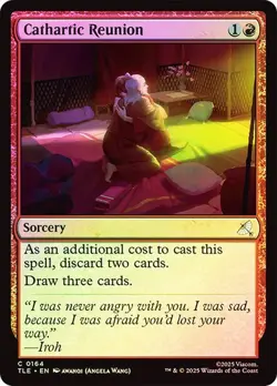 NM Foil Cathartic Reunion, MTG, Avatar: The Last Airbender, Magic, 164 - Image 1