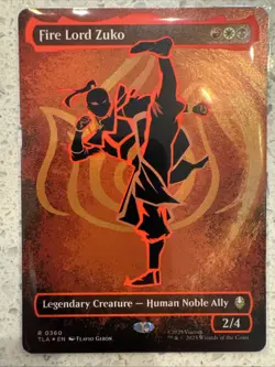 Fire Lord Zuko (Borderless Battle Pose) Avatar: The Last Airbender Foil - Image 1