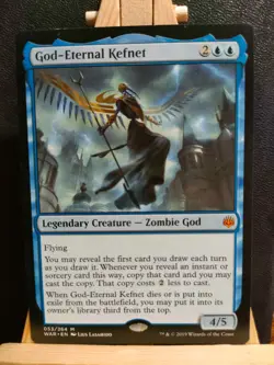 God-Eternal Kefnet - War of the Spark - Mythic - NM to LP (see pics) MTG - Image 1