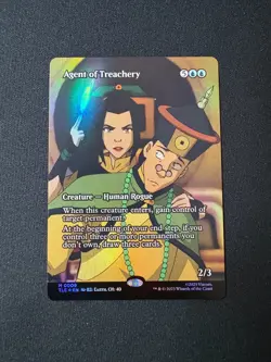 2025 MTG Avatar The Last Airbender Agent Of Treachery Eternal-Legal Foil #9 - Image 1