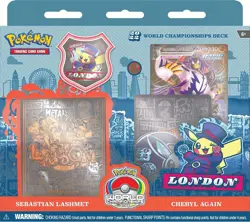 Pokemon World Championships London 2022 Deck Set of 4 Sealed One of Each New - Image 3