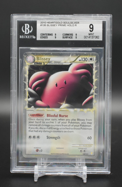 Pokemon Blissey Prime Heartgold Soulsilver HGSS Holo Rare #106 BGS 9 - Image 1