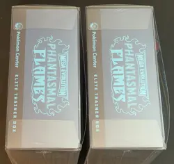 Phantasmal Flames (Pokemon Center) Elite Trainer Box W/ Protector - Ships Fast! - Image 4