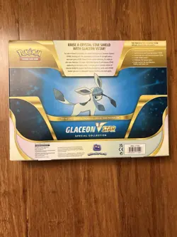 Pokemon TCG Glaceon VStar Special Collection Sword & Shield (Factory Sealed) - Image 2