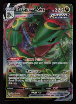 Rayquaza VMAX (102) 102/159 Crown Zenith Pokemon TCG NM - Image 1