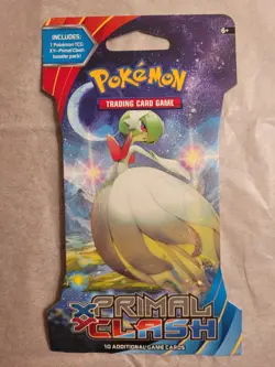 NEW Pokemon XY PRIMAL CLASH Sleeved Boosters~Complete 4 Pack Art Set~SEALED~Rare - Image 2